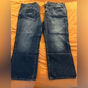 Men’s big and tall 48x30 old navy brand jeans